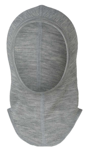 ENGEL WOOL BONNETS | HATS | MITTENS-BALACLAVA-GREY MÉLANGE-62/68 (3-6m)-YOOKI