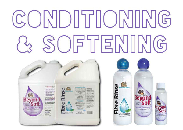 CONDITIONING & SOFTENING is-4 OZ-UNICORN FIBRE RINSE SOFTENER (mild lavender scent)-YOOKI